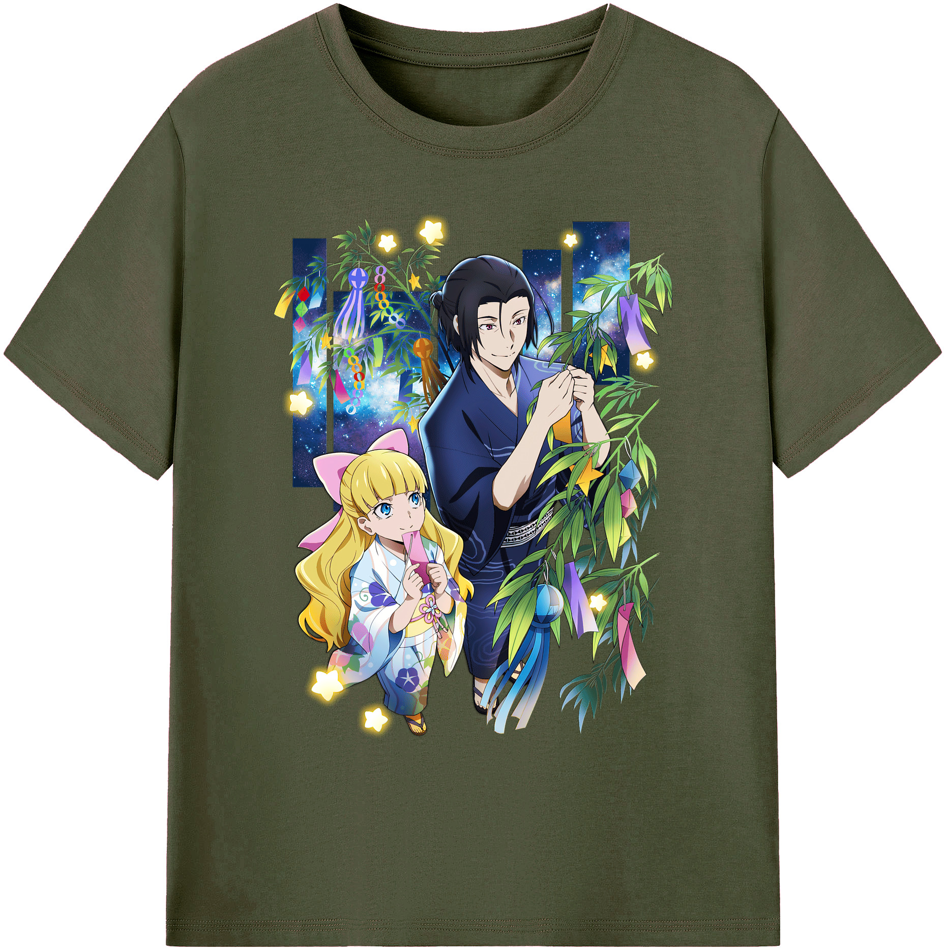 （画像用） 文豪ストレイドッグス Bungo Stray Dogs 綿100％ メンズ半袖Tシャツ｜肌触りやわらか＆通気性